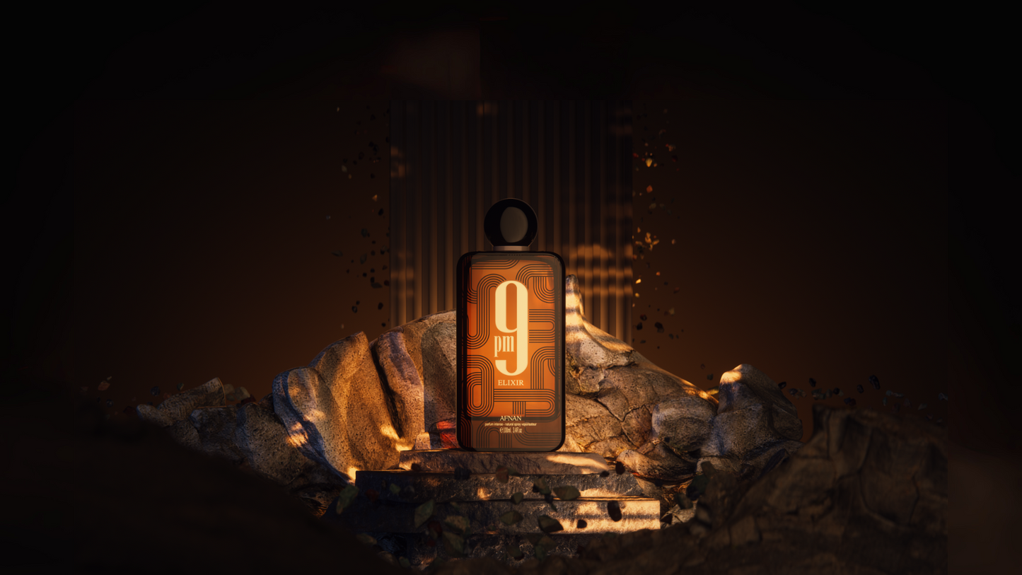 Perfume 9pm Elixir De Afnan 100ml Parfum