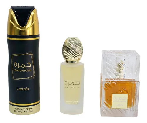 Set Khamrah De Lattafa 3PCS EDP