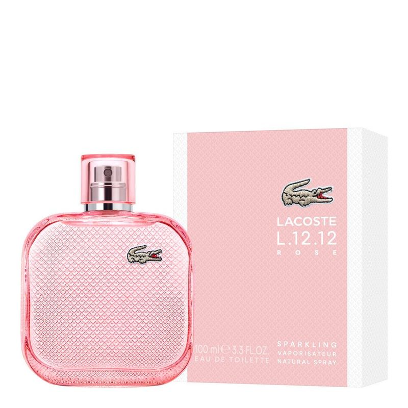 Perfume Lacoste L.12.12 Rose Sparkling 100ml EDT
