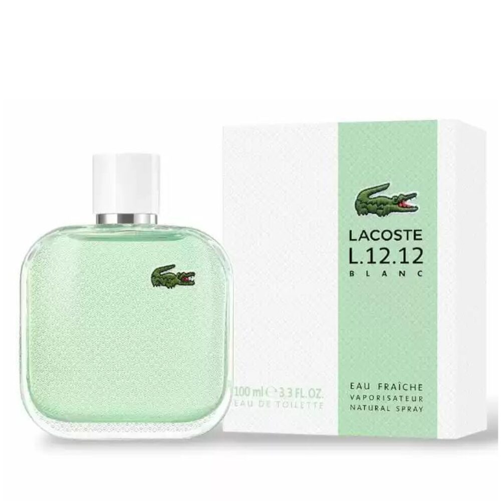 Perfume Lacoste L.12.12 Blanc Eau Fraiche 100ml EDT