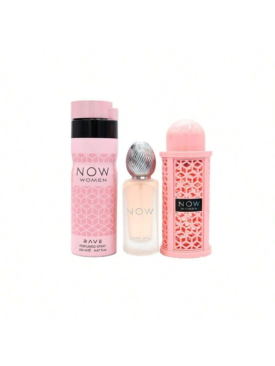 Set Rave Now Women De Lattafa 3PCS EDP