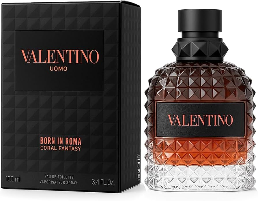 Perfume Uomo Born In Roma Coral Fantasy Valentino 100ml EDT