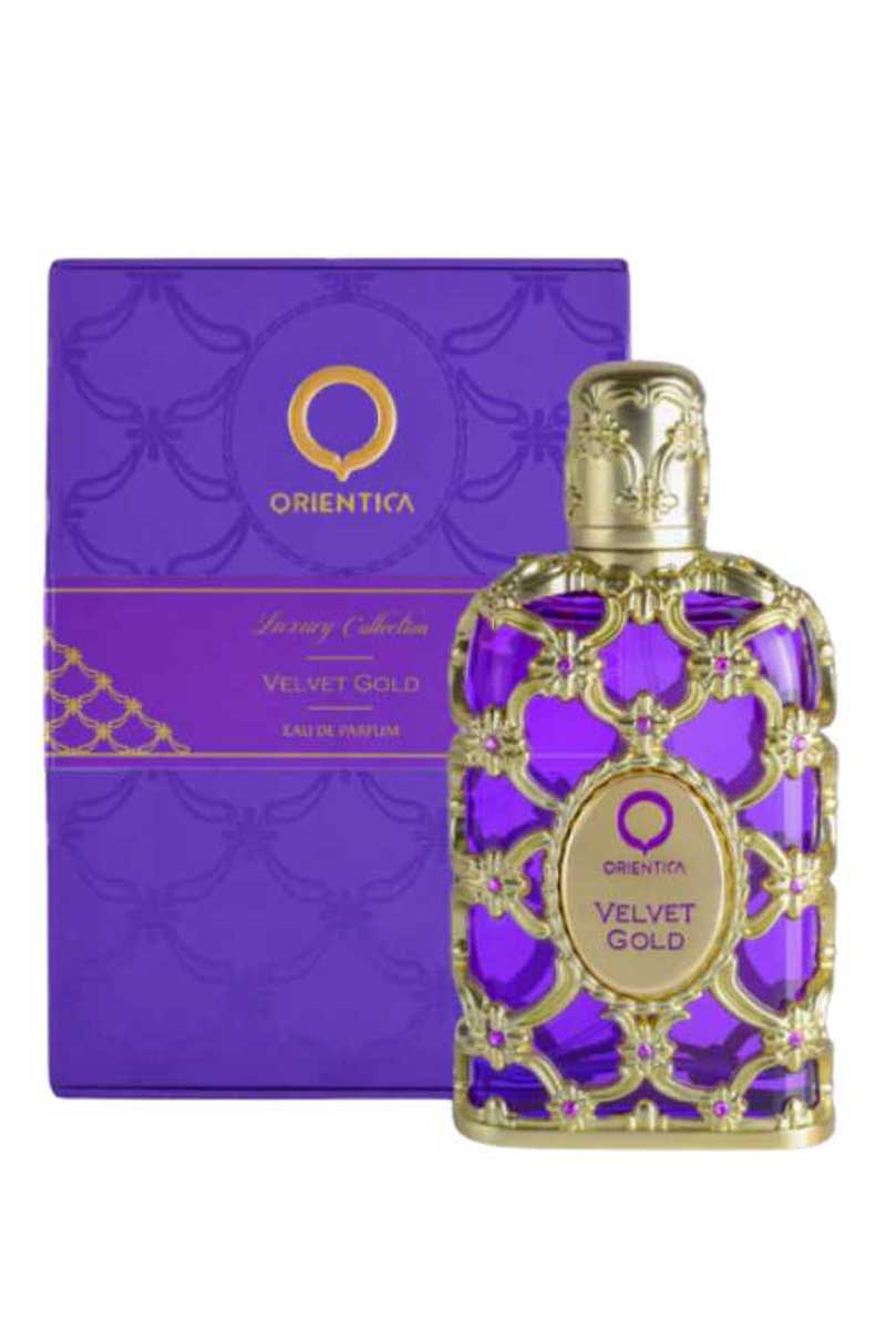 Perfume Velvet Gold Luxury Collection Orientica 80ml EDP