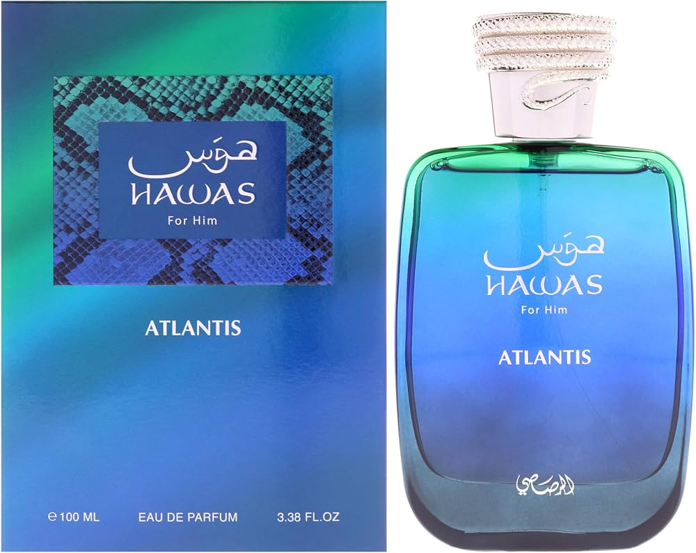 Perfume Hawas Atlantis De Rasasi 100ml EDP