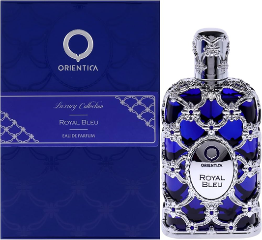 Perfume Royal Bleu Luxury Collection Orientica 80ml EDP