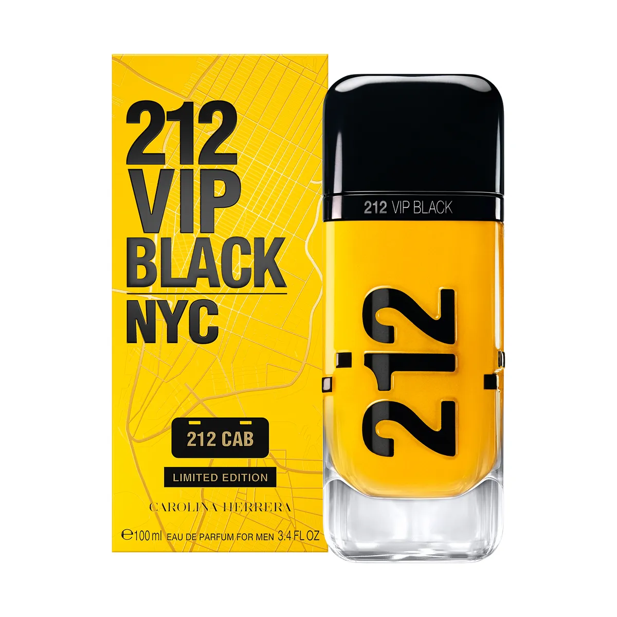 Perfume 212 Vip Black CAB Carolina Herrera 100ml EDP