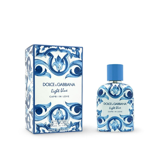 Perfume Light Blue Capri In Love Pour Homme Dolce & Gabbana 100ml EDP