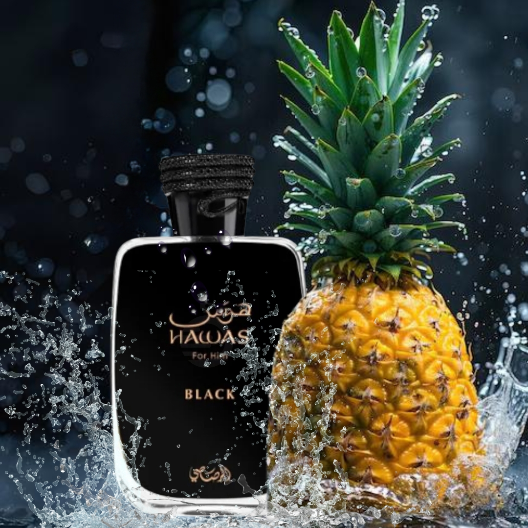 Perfume Hawas Black For Him De Rasasi 100ml EDP