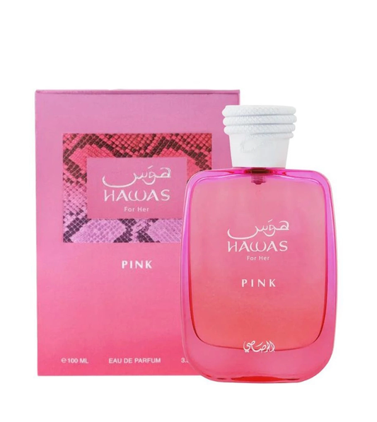 Perfume Hawas Pink For Her De Rasasi 100ml EDP