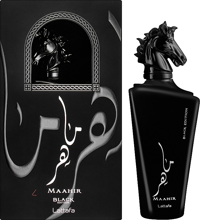Perfume Hombre Maahir Black Edition De Lattafa 100 ML EDP