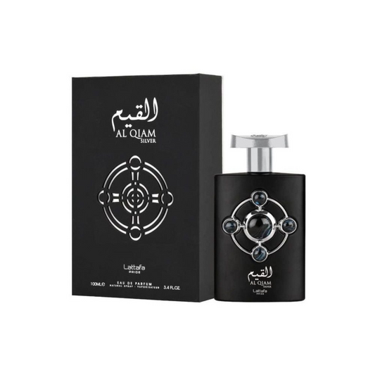 Perfume Al Qiam Silver Lattafa 100 ML EDP Unisex