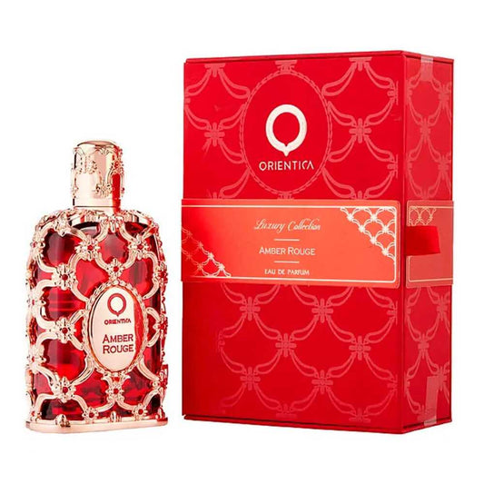 Perfume Amber Rouge Luxury Collection Orientica 80ml Edp