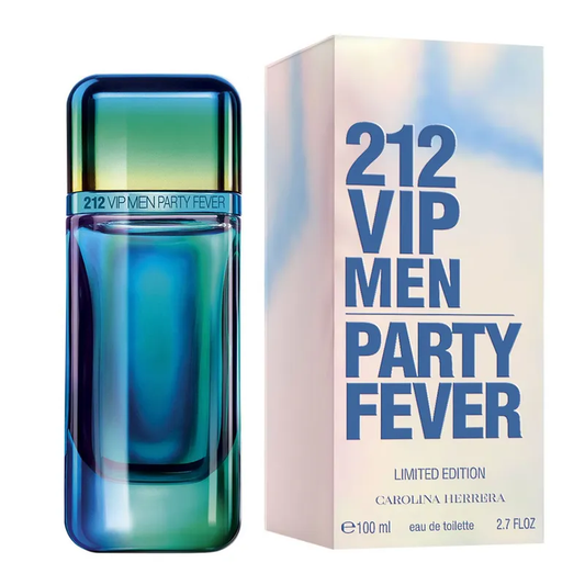 Perfume 212 Vip Men Party Fever Carolina Herrera 100ml EDT